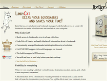 Tablet Screenshot of linkycat.com